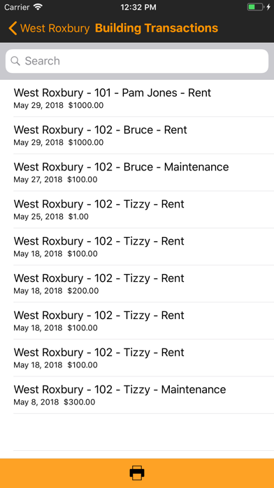 Landlord Property Manager Screenshot