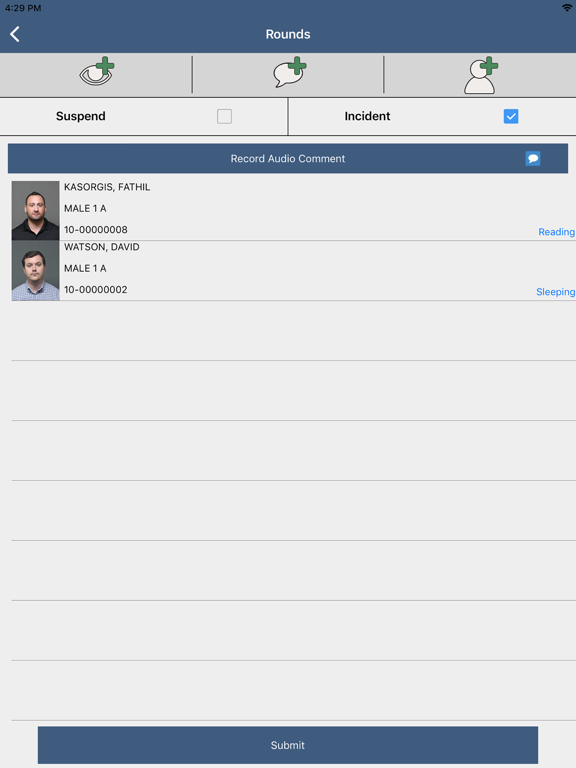 CorreTrak iPad screenshot 3 - Productivity app