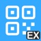 This QR Codes EX (hereinafter referred to as this app) is