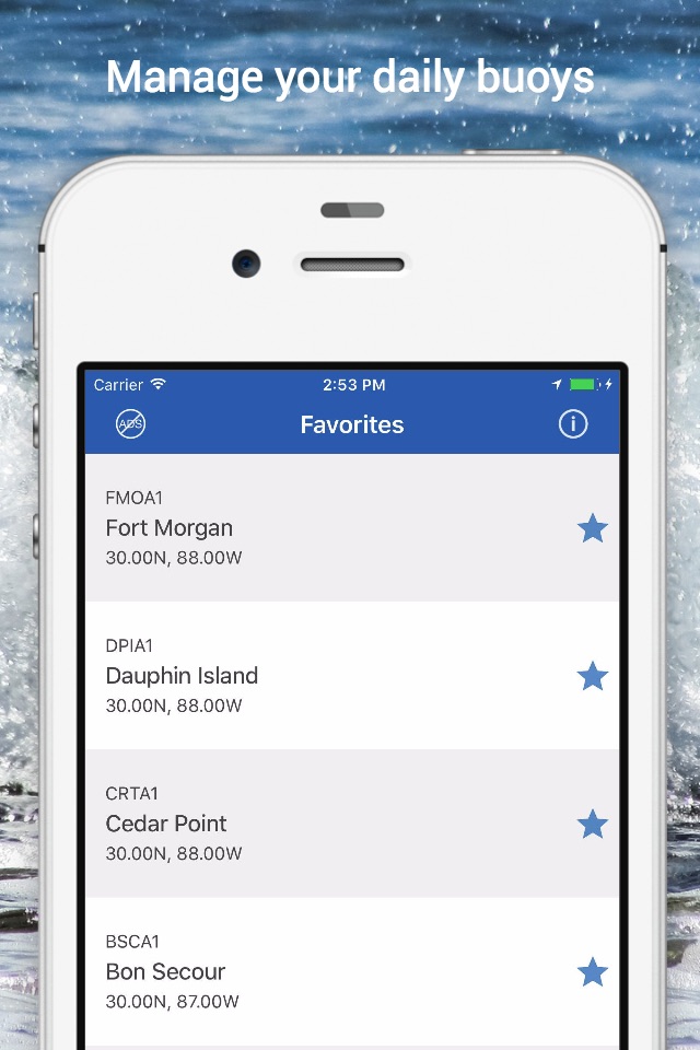 NOAA Buoys Live Marine Weather screenshot 4