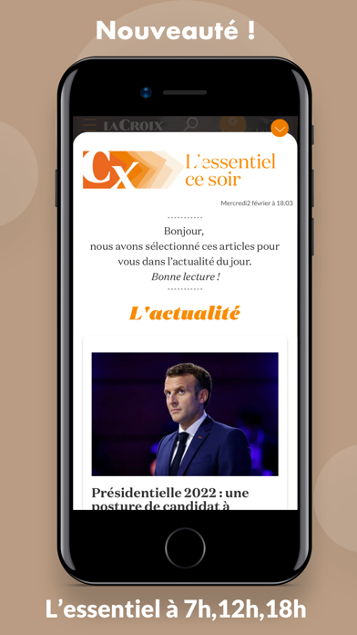 Screenshot #1 pour La Croix, Actualités et info