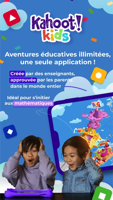 Kahoot! Kids : jeux éducatifs