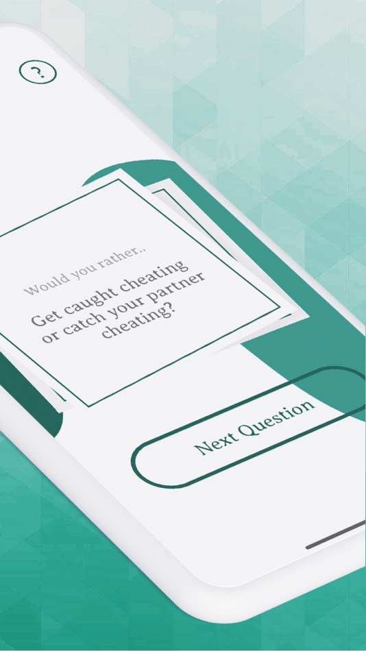 #2. KnowMeBetter: Would You Rather (iOS) Podle: Giada Ciotola
