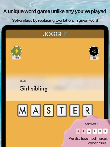 Joggle - Word Puzzle Gameのおすすめ画像1