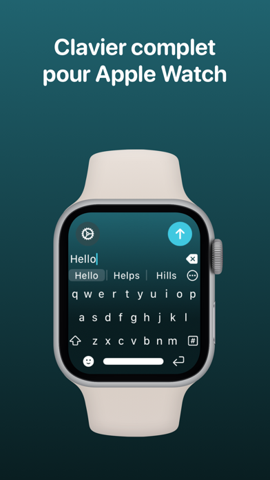 Screenshot #1 pour WristBoard - Watch Clavier