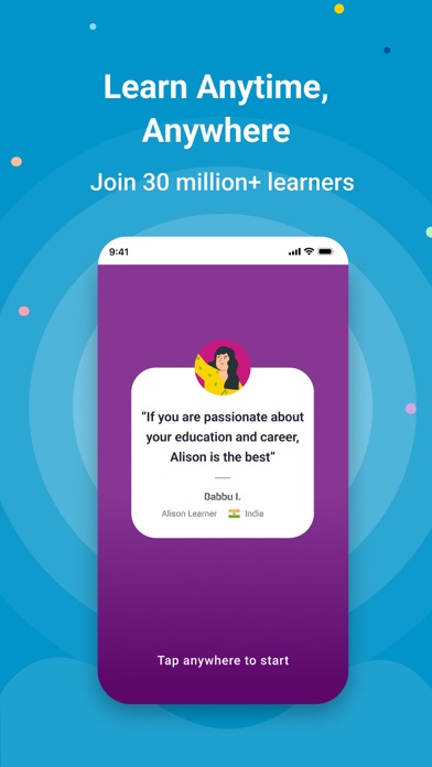 Alison: Online Education App Screenshot