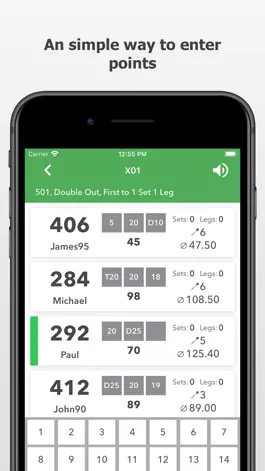 Game screenshot Darts Scoreboard: Scorekeeper mod apk