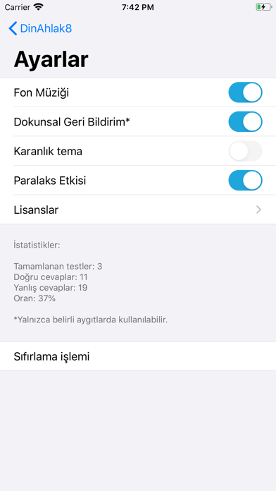 App screenshot