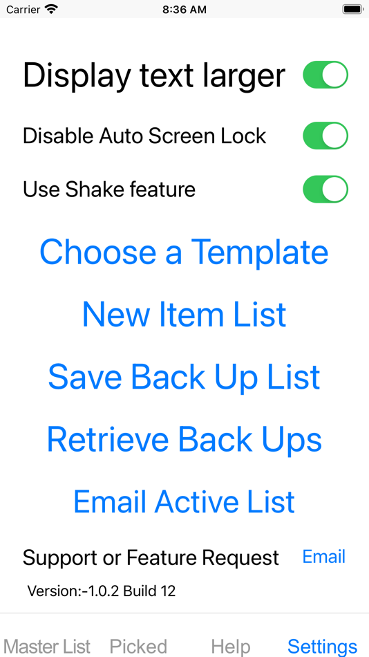 #8. Picking List (iOS) 由: Andrew Herring