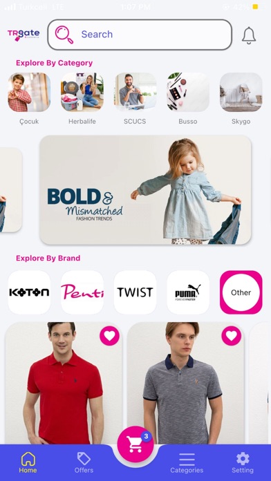 TR Gate - Online Shopping Screenshot