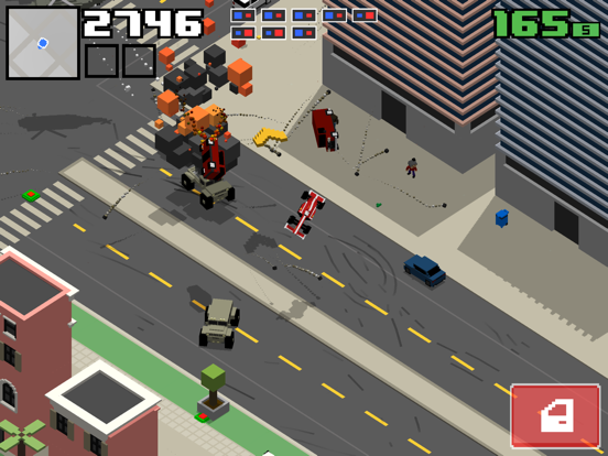 Smashy Road: Wanted 2 iPad app afbeelding 2