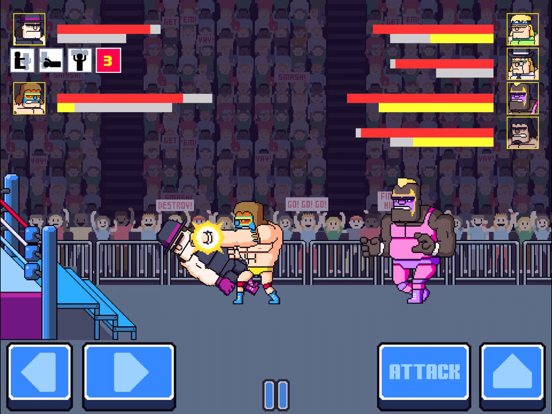 Rowdy City Wrestling iPad app afbeelding 3