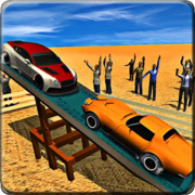 Seesaw Car Stunts