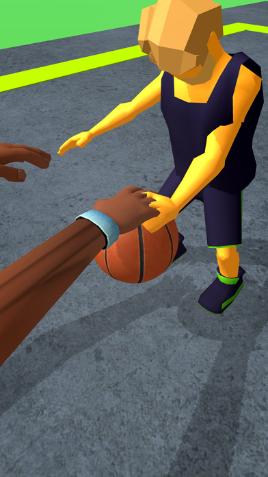 screenshot of Dribble Hoops 9