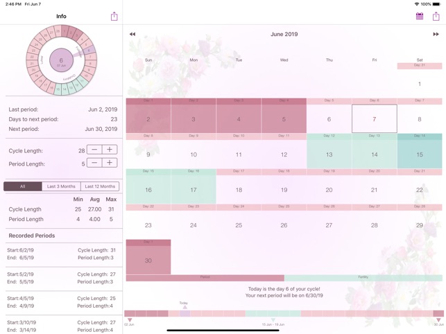 My Period Calendar on the App Store