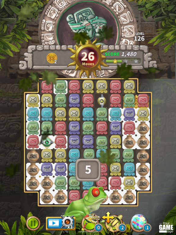 Screenshot #5 pour Glyph of Maya Match 3 Puzzle