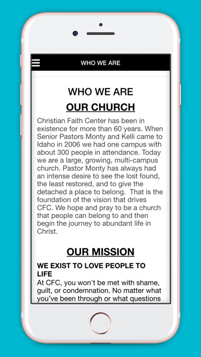Christian Faith Center App screenshot 2