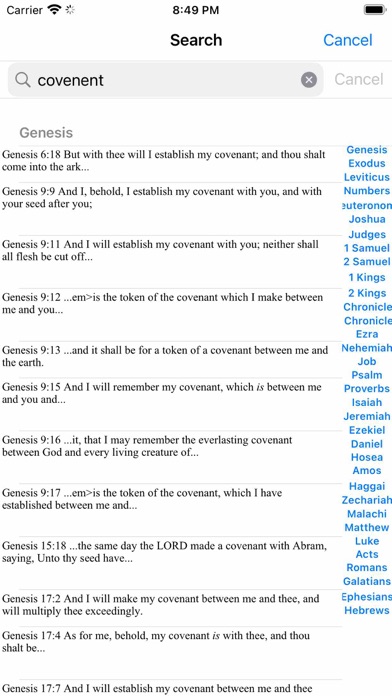 KJV Audio Holy Bible Screenshot