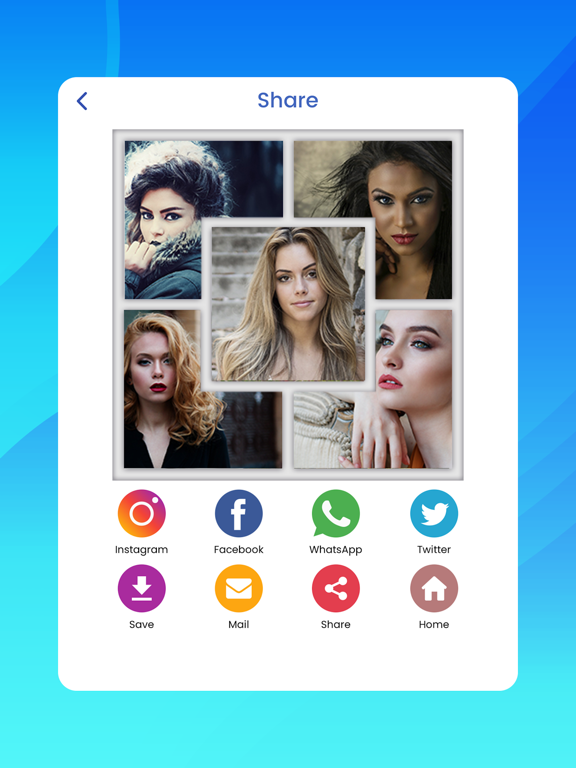 Collage Maker - Photo Grid iPad screenshot 7 - Photo & Video app