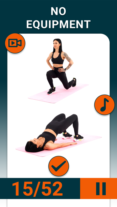 Buttocks and Legs Workout Screenshot