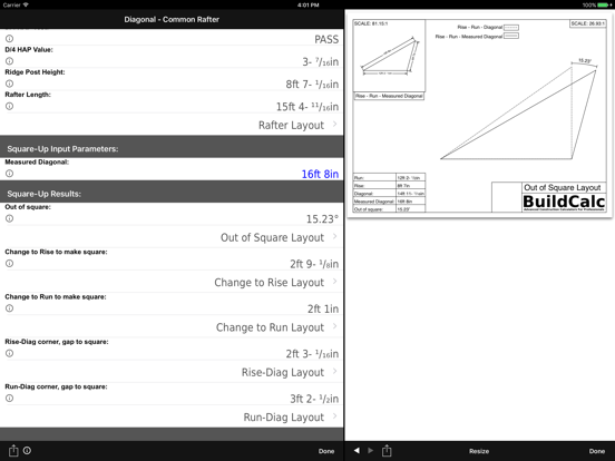 BuildCalc iPad app afbeelding 4