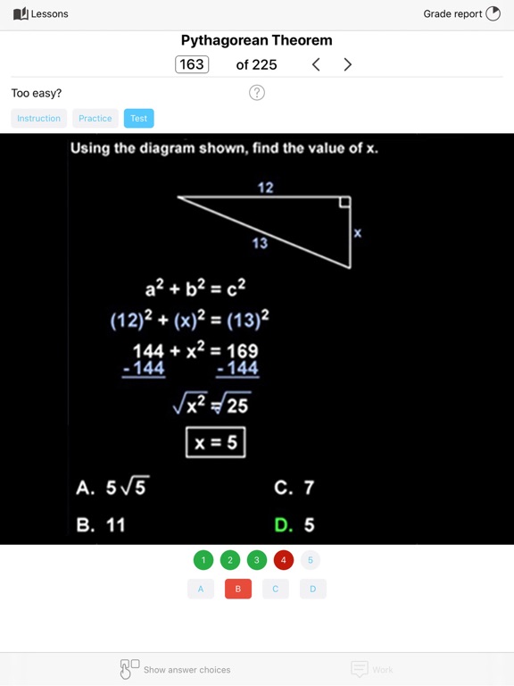 Screenshot #4 for Test Prep for ALEKS® Math
