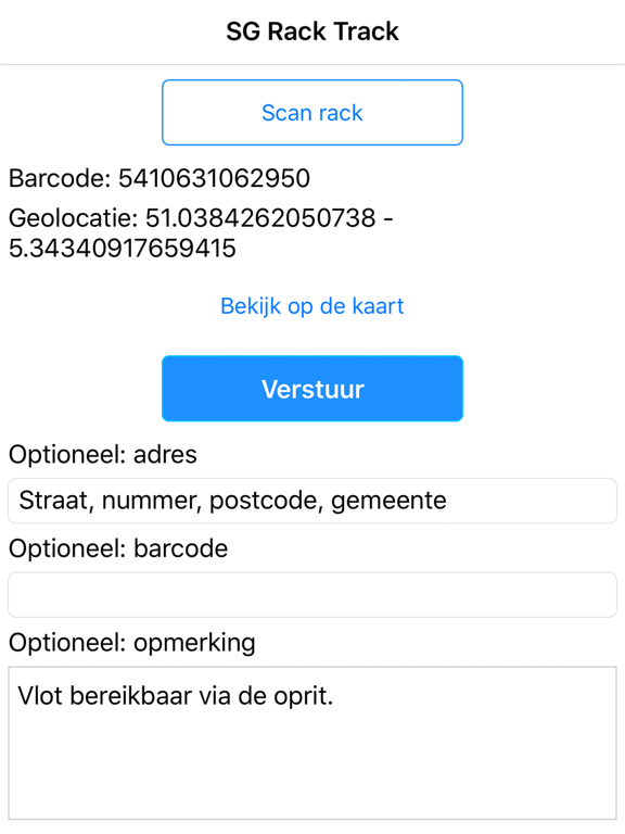 Screenshot #4 pour SG Rack Track