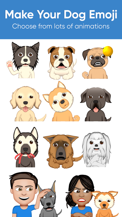 Dog Emoji Designer Screenshot 1 - AppWisp.com Dog Emoji Designer Screenshot 1 - AppWisp.com