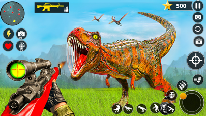 Wild Dinosaur Hunting Gun 3D Screenshot