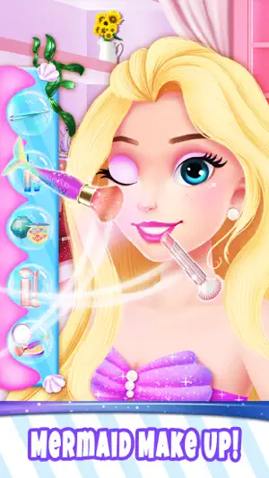 Princess Mermaid Girl Games screenshot 2