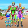 Robot Family Simulation Game