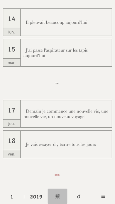 Screenshot #1 pour Journal Simple - Mon Journal