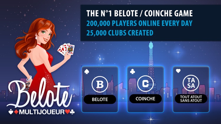 Belote & Coinche Multiplayer screenshot-0