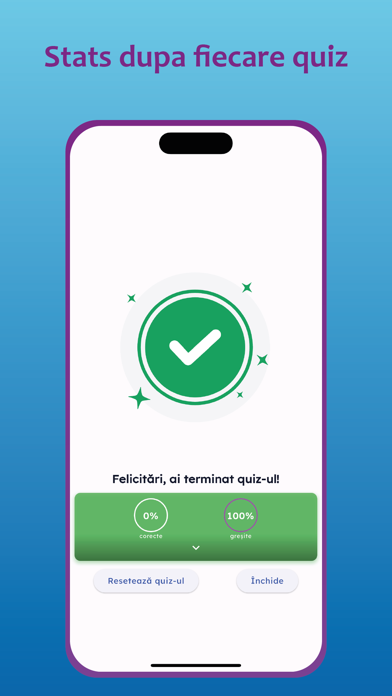 Quizuri BAC Romana Screenshot
