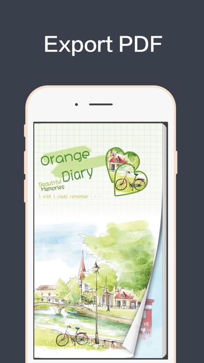 Orange Diary-Gratitude Journal