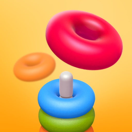 Color Sort 3D — Hoop Puzzle Icon