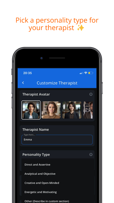Pocket Therapist: AI Therapy Screenshot