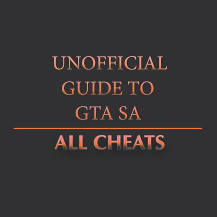 Unofficial Guide GTA SA Cheats Cheats
