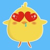 Cute chicken stickers & emoji icon