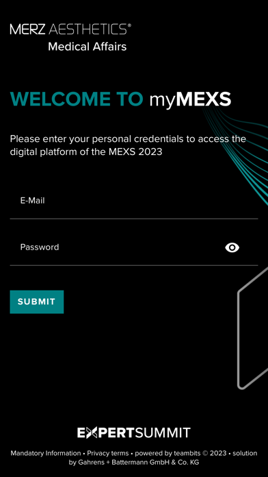 Merz Aesthetics Events Screenshot