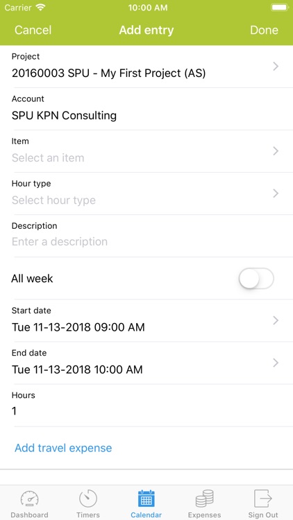 UNIT4 PSA Mobile screenshot-4