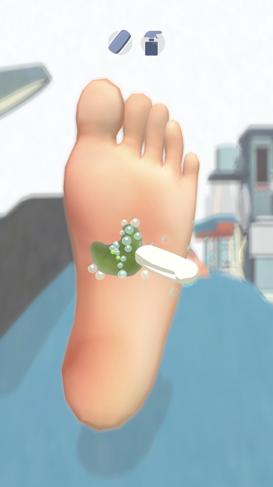 #6. Foot Clinic - ASMR Feet Care (iOS) โดย: Coco Play