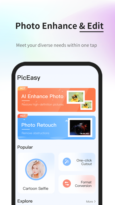 PicEasy : Photo Enhance & Editのおすすめ画像1