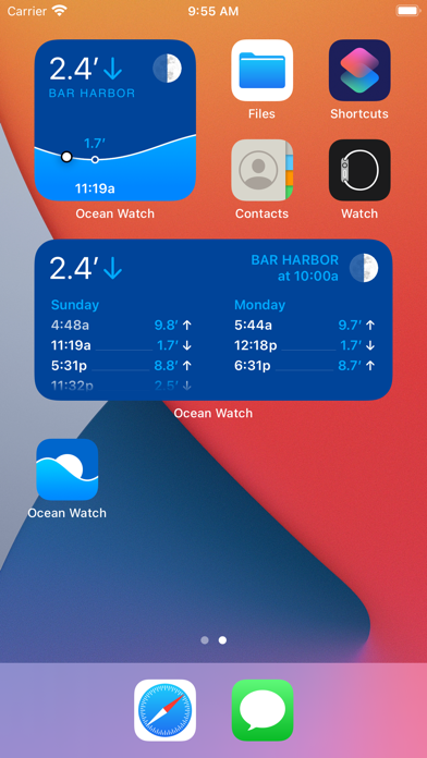 Ocean Watch Screenshot