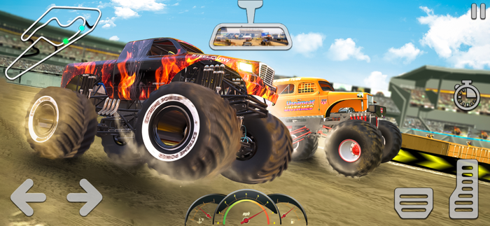 Monster Truck Four Wheeler mtd