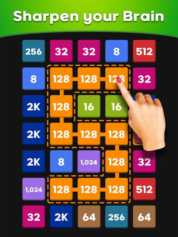 Merge 2248 Link Number Puzzle