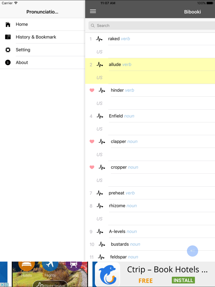 Pronunciation Dictionary