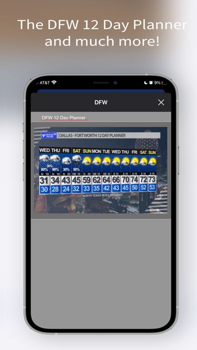 Weather Tracker TV DFW Screenshot
