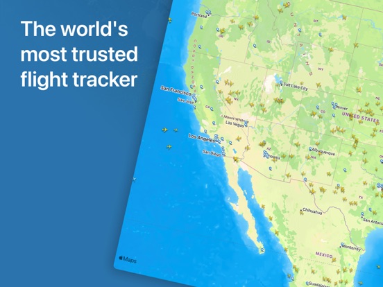 Flightradar24 | Flight Tracker iPad app afbeelding 1