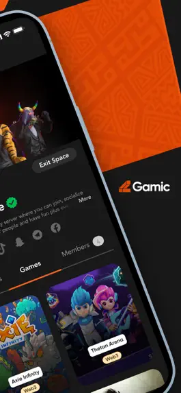 Game screenshot Gamic: Spaces, Chat & Connect apk
